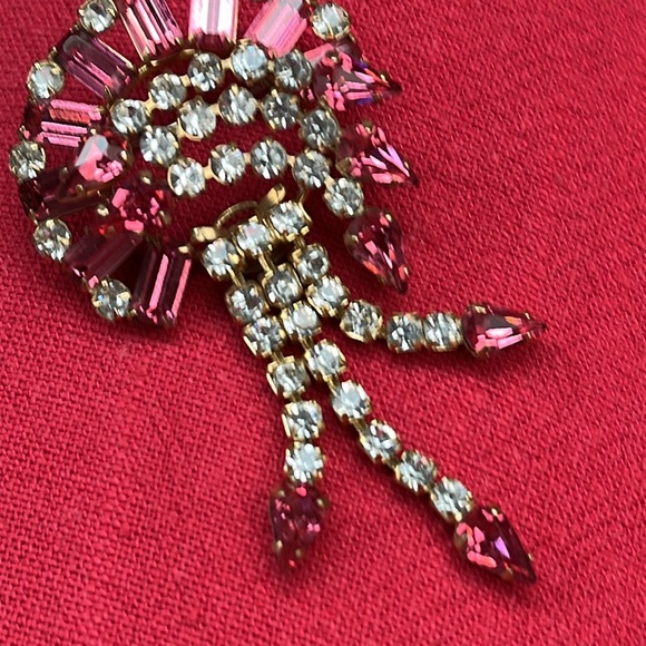 Vintage Antoinette Brooch - Pink Ice - Picture 5 of 8
